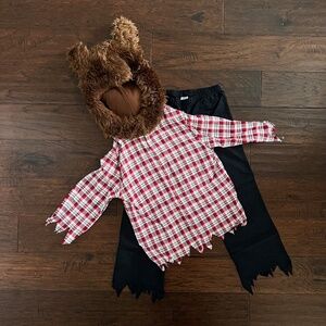 Kids Wild Werewolf Halloween Costume from Gymboree Size Large 10/12